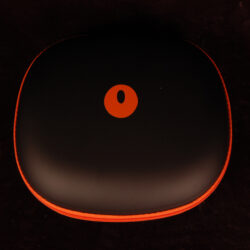 Orange Headphones