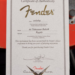 Fender 60 Telecaster Relic