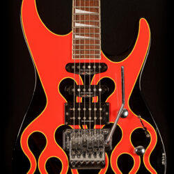Jackson DK2 Dinky Rot Rod Flames