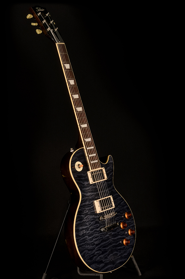 Tokai Love Rock LS142Q STB See-Through Black | Woodstock Guitars