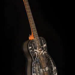 Continental Style O Resonator Guitar full angled image view