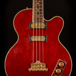 Epiphone Allen Woody Rumblekat Bass Wine Red body front image view