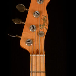 Fender Telecaster Bass Blonde headstock front image view