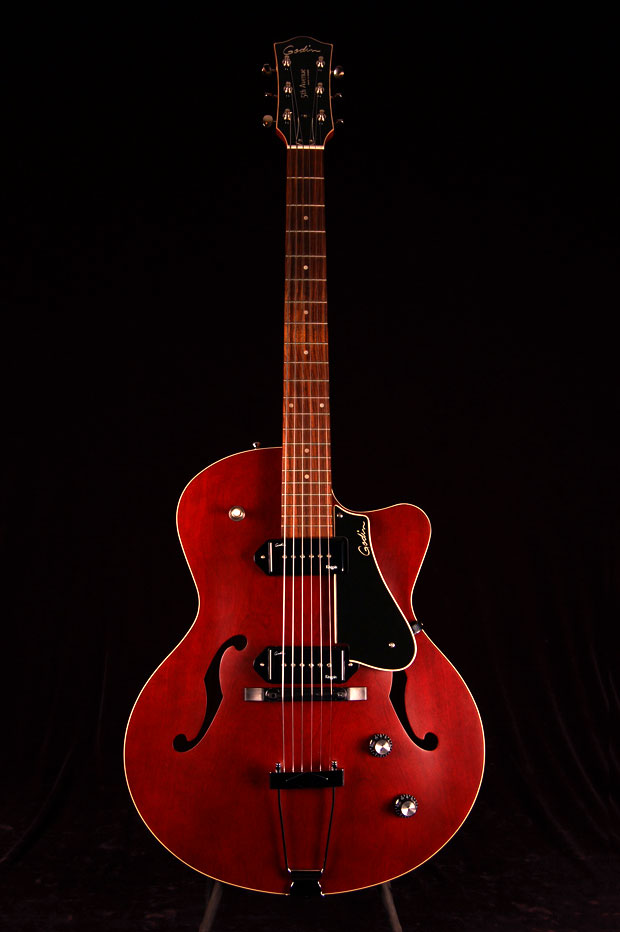 Godin 5th Avenue Kingpin II CW Burgundy