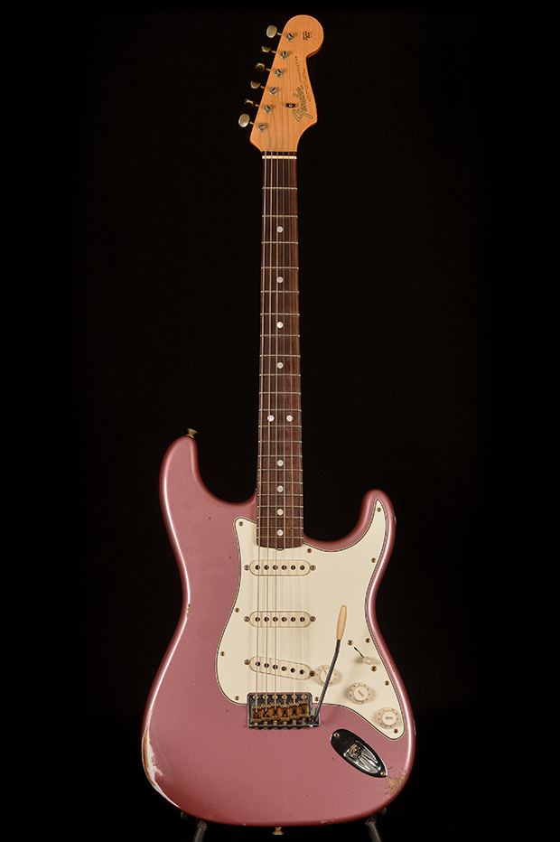 Fender Custom Shop 1965 Stratocaster Journeyman Relic 2024 Burgundy Mist Metallic