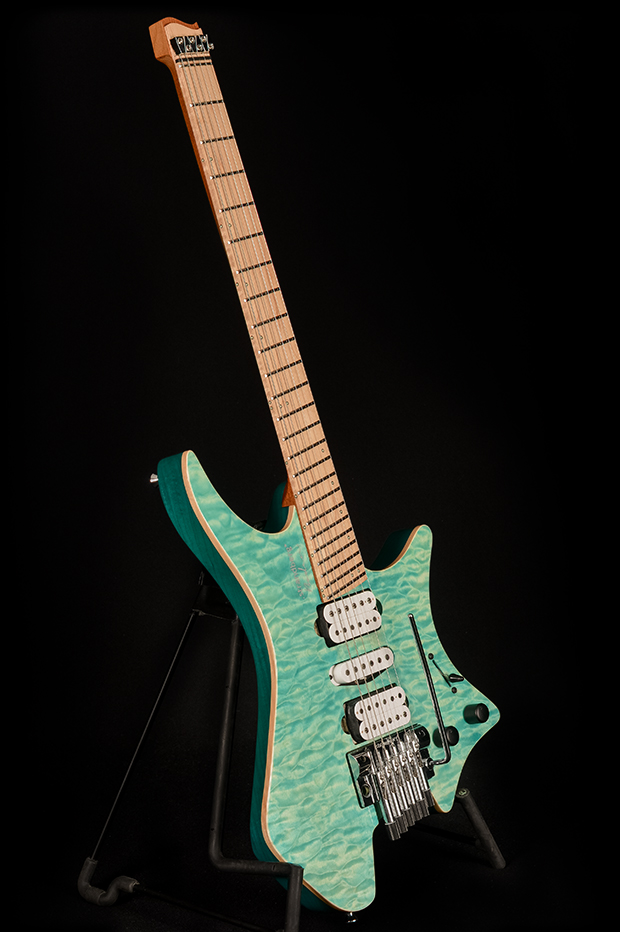ギター Strandberg Boden J6 Standard Strandberg Boden Standard NX 6 Electric Guitar - Trans Green
