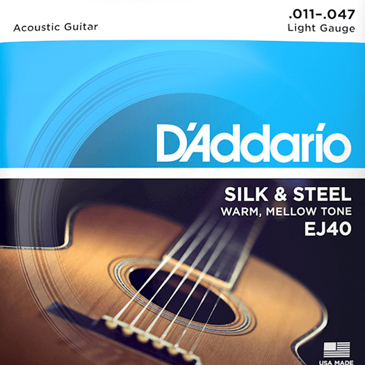 D’Addario EJ40 Silk’n’Steel