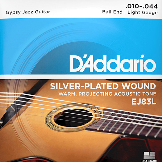 D’Addario EJ83L (10-44) Ball End