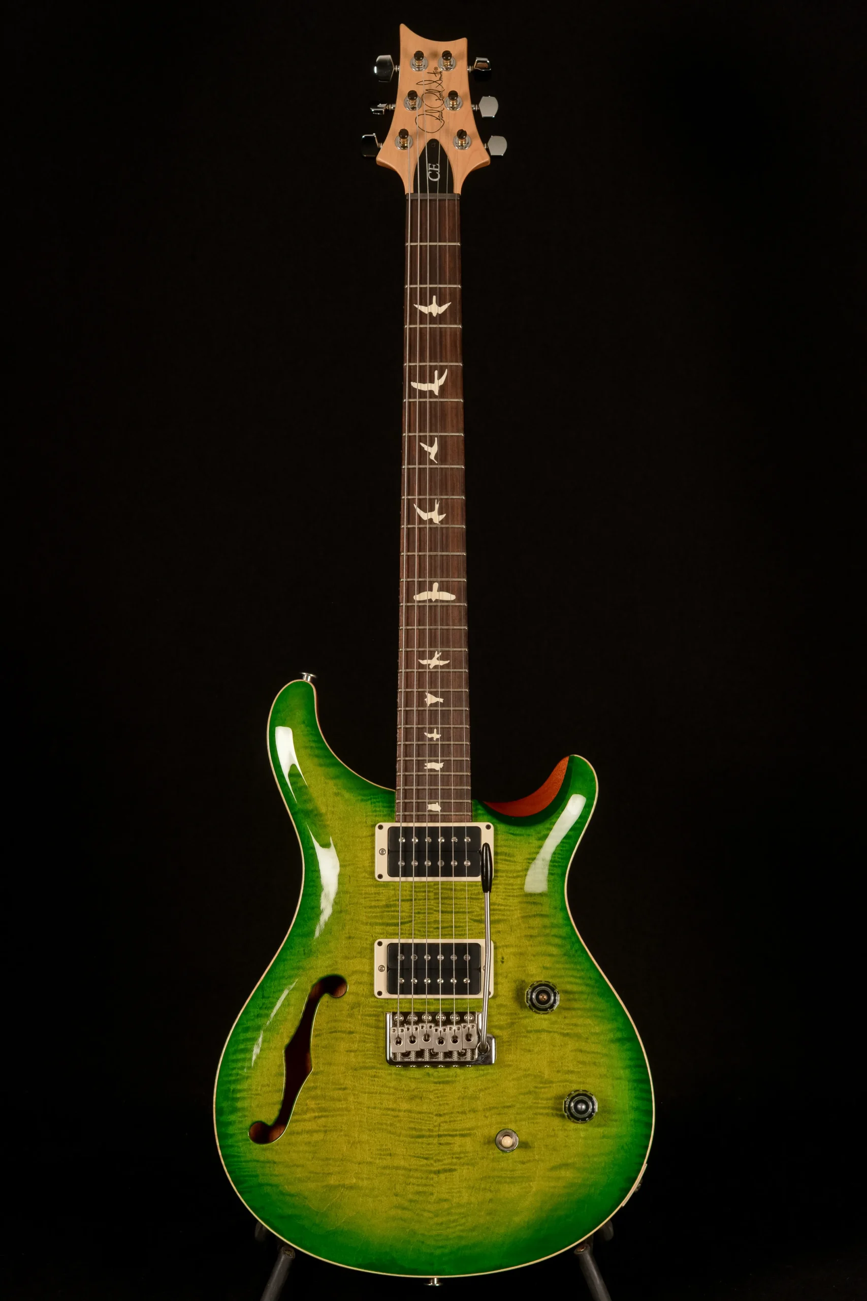 PRS CE24 Semi Hollow 2022 Eriza Verde