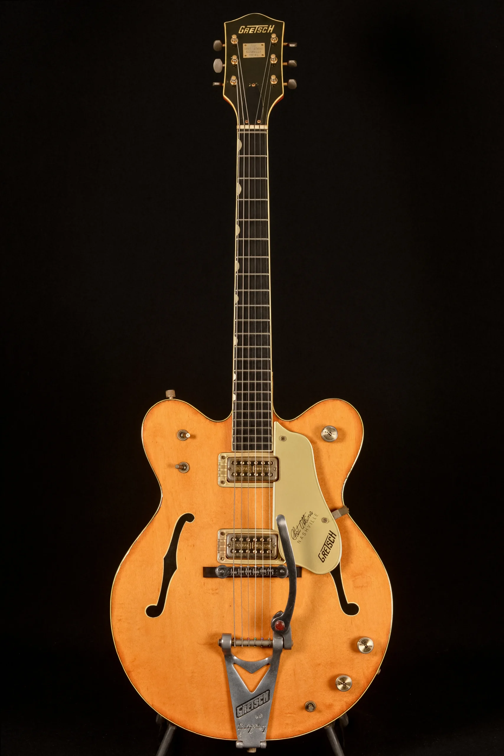 Gretsch 7660 Chet Atkins Nashville Amber Red 1972